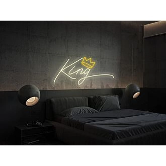 King Neon Sign