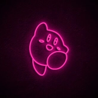 Kirby Neon Sign for Playful Decor