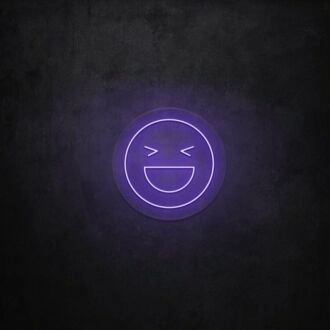 Laughing Face LED Sign