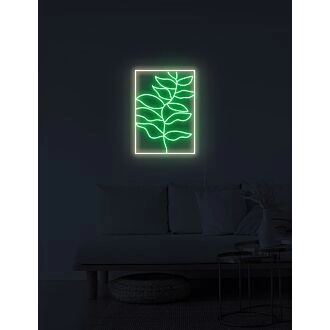 Leaf Painting Neon Sign
