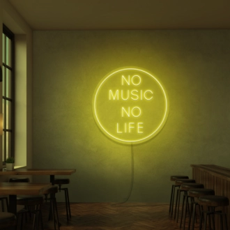 Customize Music Neon Sign