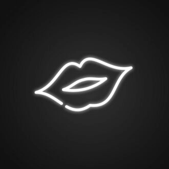 Lips Neon Sign for Bold and Artistic Decor