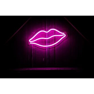 Lips Sign Neon Sign for Bold and Artistic Decor