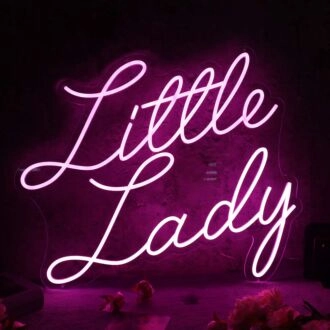 Little Lady Pink Neon Sign