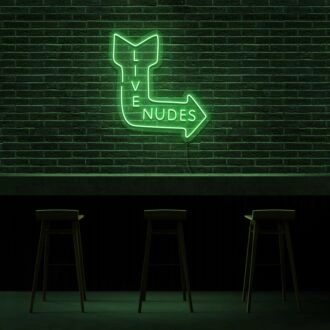 Live Nudes Neon Sign