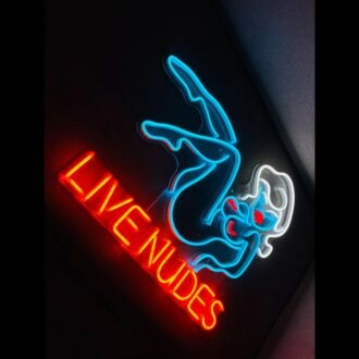 Live Nudes Sexy Girls Neon Sign