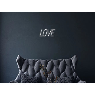 Minimalist Love Custom Neon Sign v2 Add a simple yet romantic touch