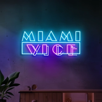 Miami Vice Retro Neon for a Stylish Throwback
