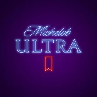 Michelob Ultra Neon Sign for Bars and Social Spaces