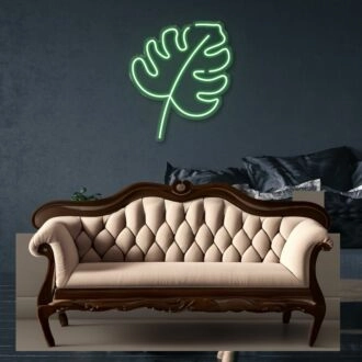 Monstera Leaf Led Neon