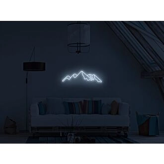 Mountain Skyline Neon Sign