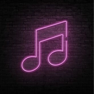 Music Note V1 Neon Sign for Music Lovers and Artistic Decor