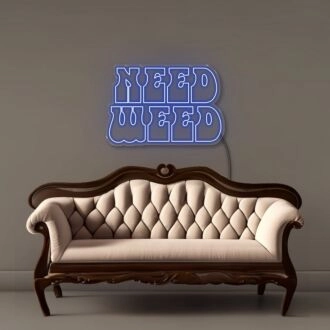 Need Weed Led Neon