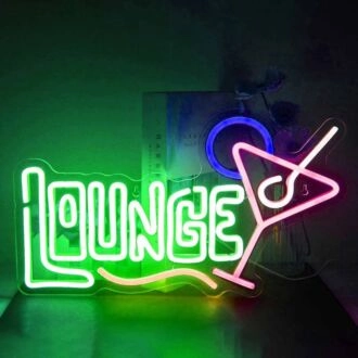 Lounge Cocktail LED Neon Sign