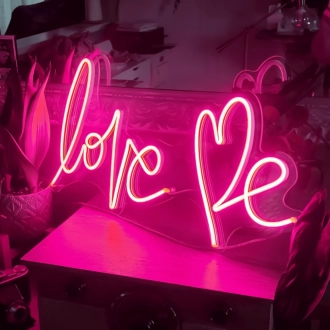 Love Me Neon Sign: Illuminate Your Space with Affection and Warmth