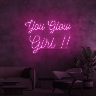 You Glow Girl Neon Sign