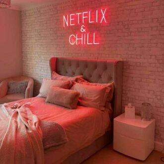 Netflix & Chill' Neon Sign