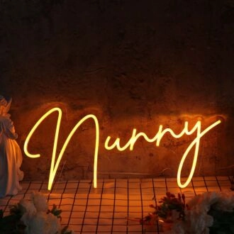 Nurry Orange Neon Sign