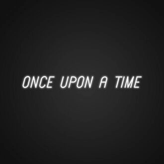 Once Upon A Time Neon Sign Add a fairytale touch to any room