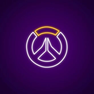 Overwatch V1 Neon Sign for Video Game Fans