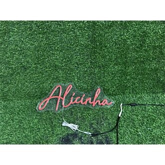 Brighten Your Space: Personalize Custom Alicinha LED Neon Sign for Home Decor, Office Ambiance, and Celebratory Events