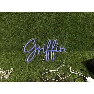 Elevate Your Space: Personalize Custom Griffin LED Neon Sign Perfect for Home Decor, Trendy Offices, Chic Bars, and Memorable Weddings