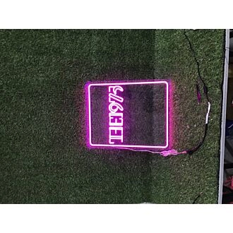 Brighten Up Your Space: Pink The 1975 LED Neon Sign, Perfect for Home Decor, Bars, and Celebratory Events