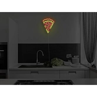 Pizza Neon Sign for Pizzerias and Dining Areas