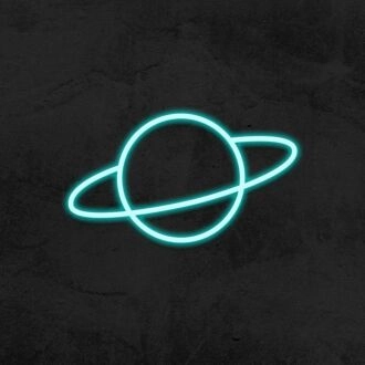 Planet Neon Sign