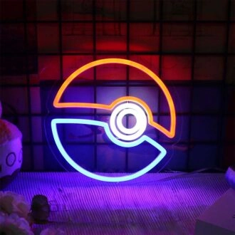 Pokemon Pokeball Neon Sign