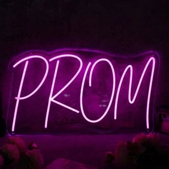 PROM Pink Custom LED Neon Sign