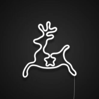 Reindeer Neon Sign