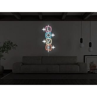 Retro Love Neon Sign