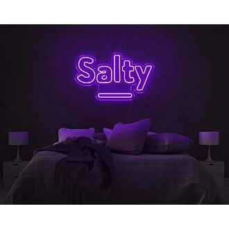 Salty Neon Sign