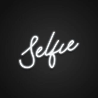 Selfie Neon Sign