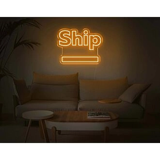 Ship Neon Sign