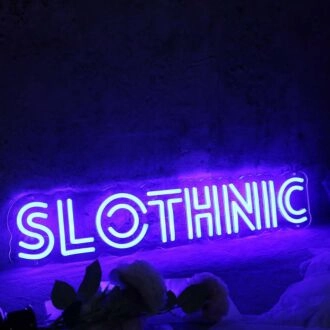 Slothnic Blue Neon Sign