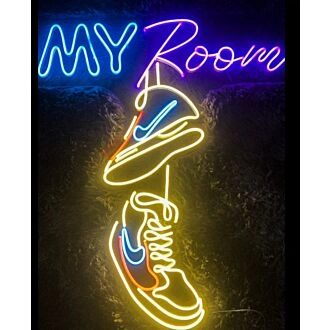 Sneakerhead Hypebeast Room Shoes Neon Sign
