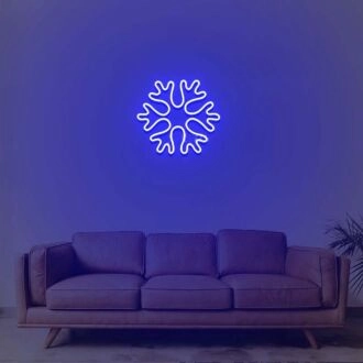 Snowflake 1 Neon Sign