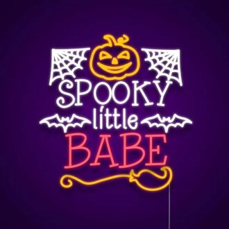 Spooky Little Babe Neon Sign