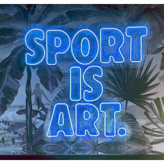 Sport is an art form Neon sign