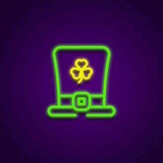 St Patricks Neon Sign for Festive and Irish Decor