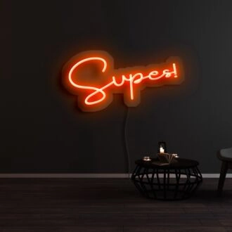 Supes Neon Sign