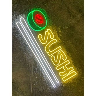 Sushi Logo Restaurant Led Neon Sign Sushi Neon Led Sign