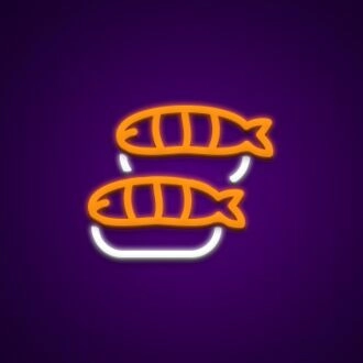 Sushi Neon Sign for Restaurants and Food Lovers