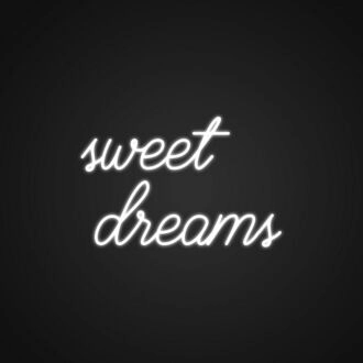 Sweet Dreams Neon Sign Perfect for creating a serene bedroom atmosphere