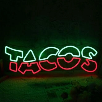 TACOS Neon LED Sign