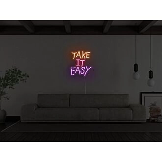 Take It Easy Neon Sign