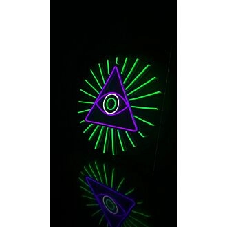 The Eye Of Horus Triangle Neon Sign