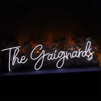 The Gaignards Neon Sign